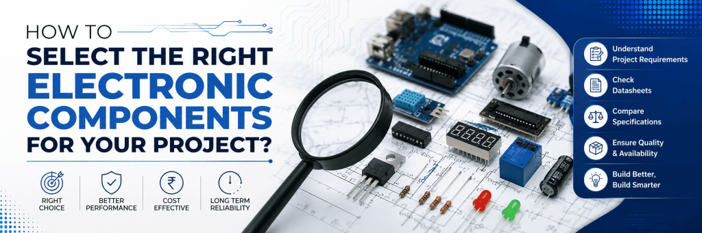 robocircuithub how to select the right electronic components for your project 1