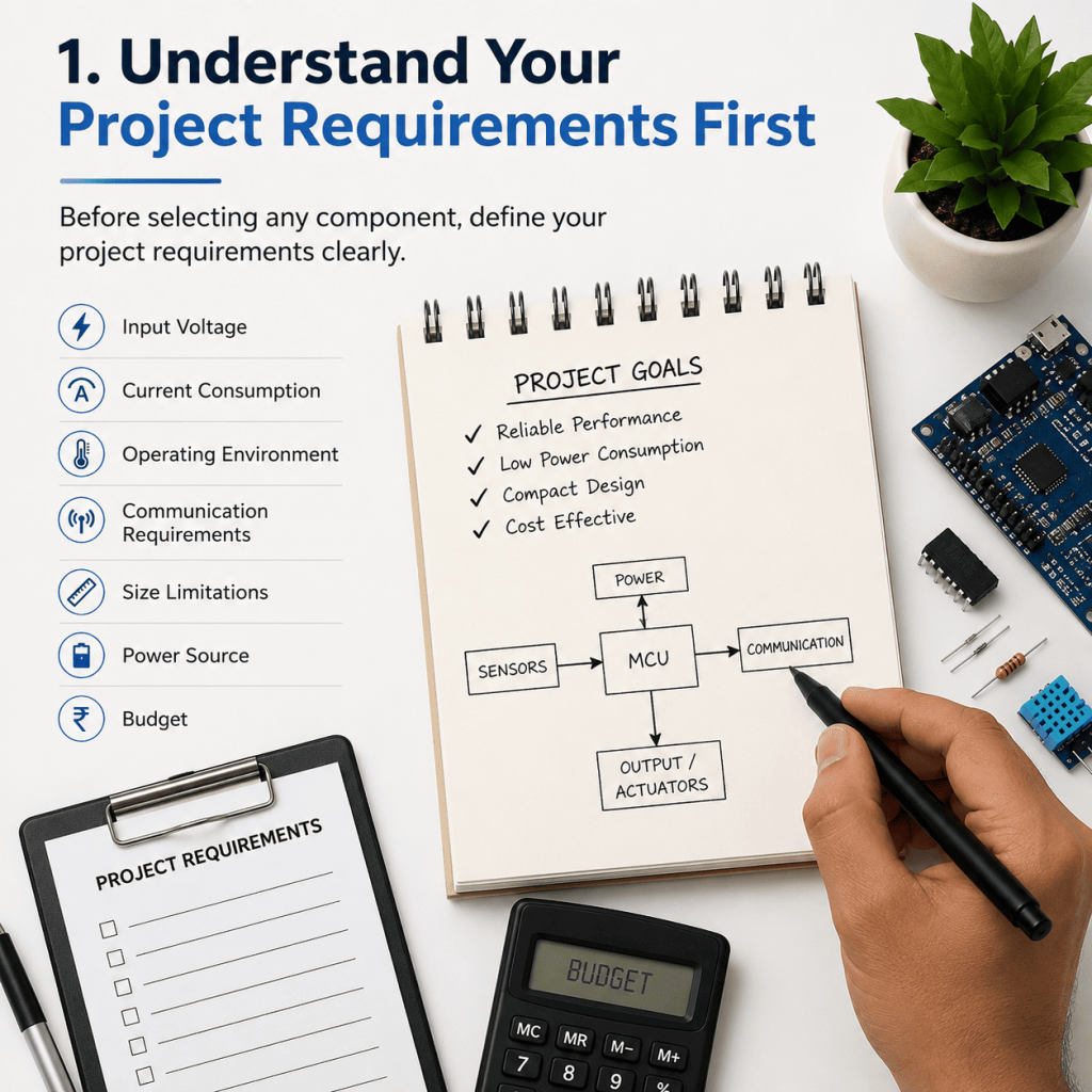 robocircuithub how to select the right electronic components for your project 2