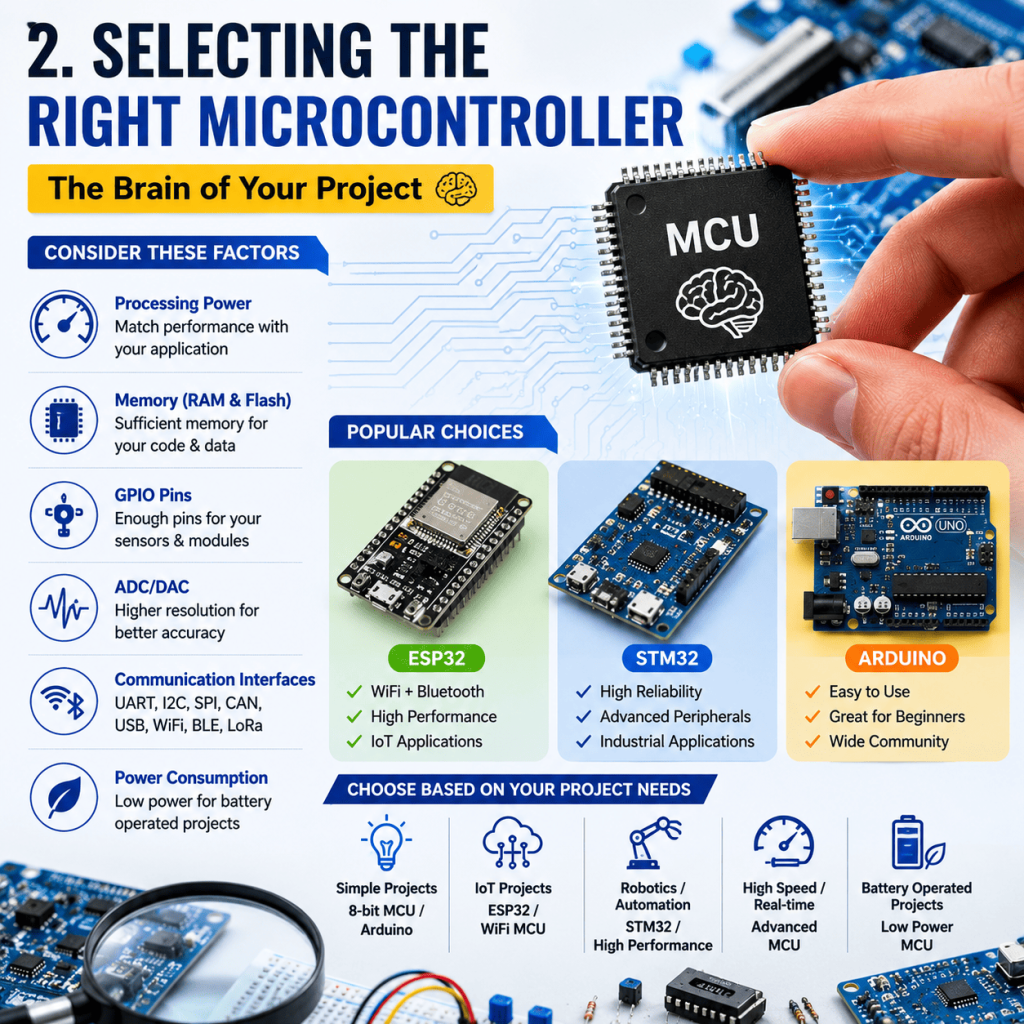 robocircuithub how to select the right electronic components for your project 3