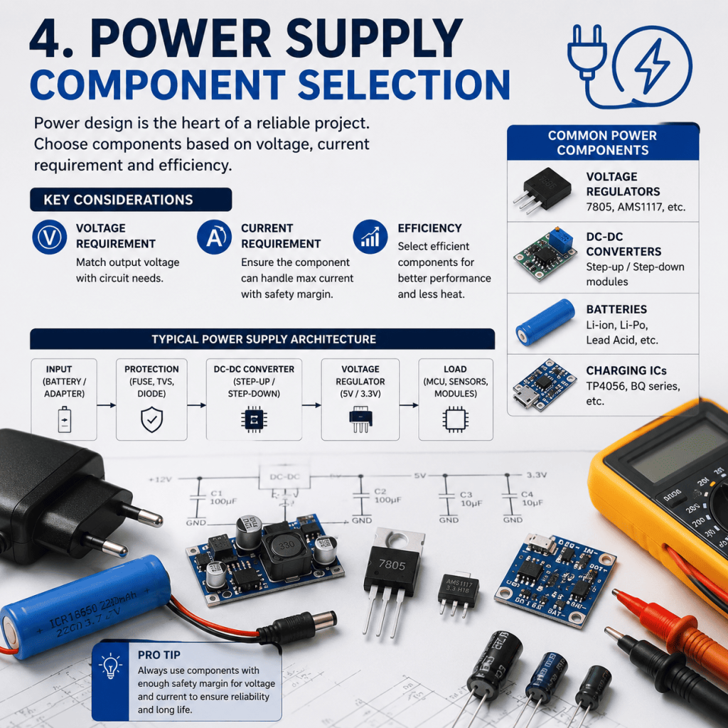 robocircuithub how to select the right electronic components for your project 5