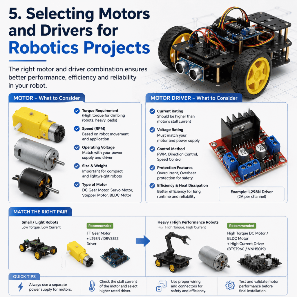 robocircuithub how to select the right electronic components for your project 6