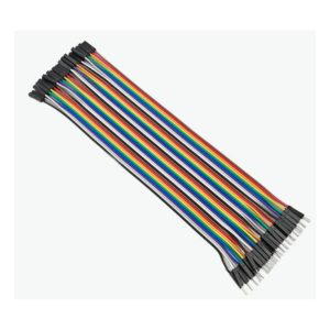 10cm male to female breadboard jumper dupont 2.54mm 1p 1p cable 40 pcs