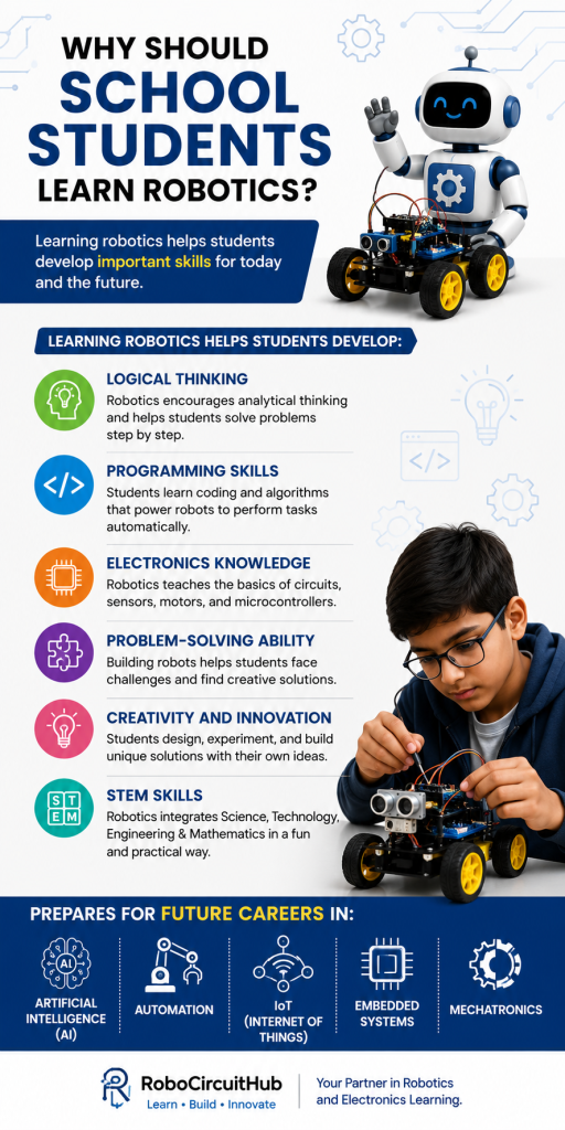 10 best robotics project ideas for school students (easy, fun & educational) 2