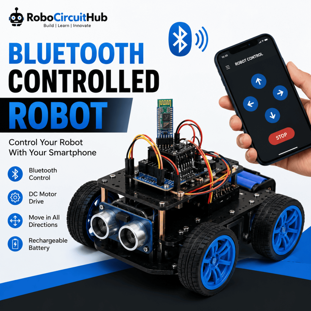 10 best robotics project ideas for school students blootooth